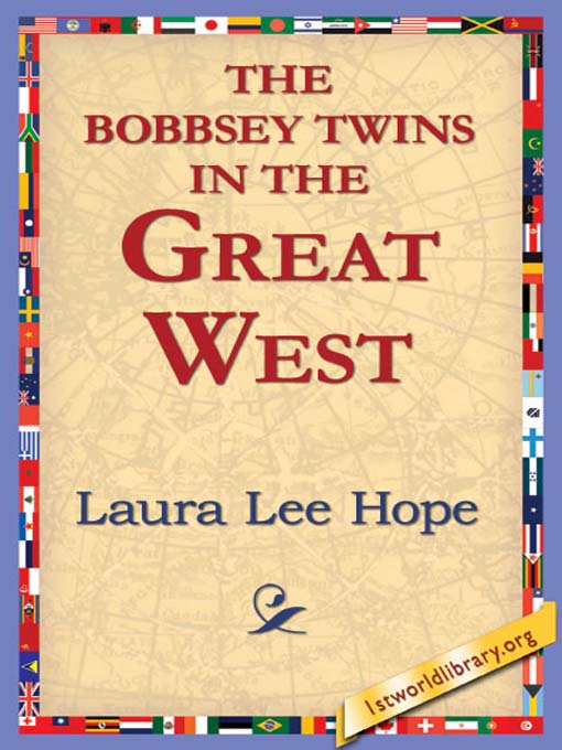 Cover image for The Bobbsey Twins in the Great West